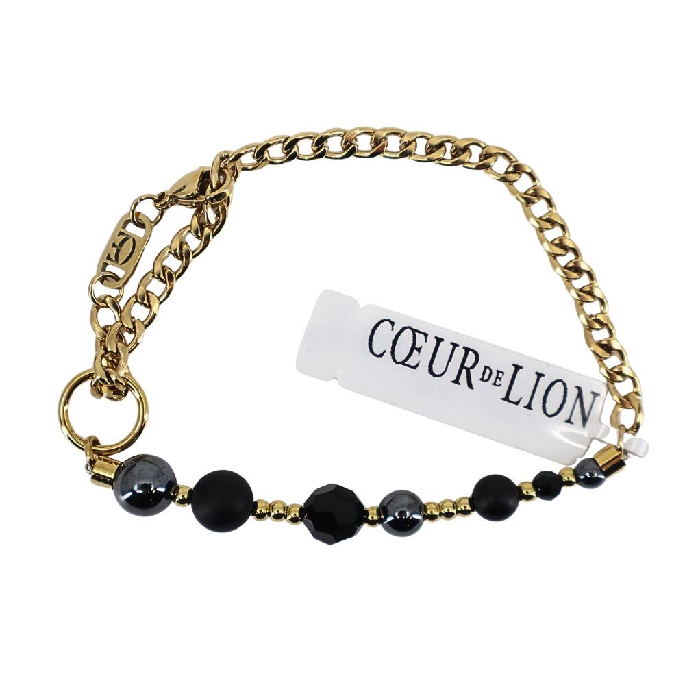 Pure Spheres Bracelet - Gold & Black